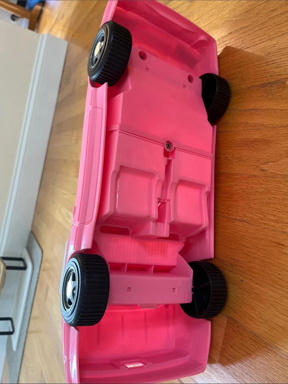 1993 Mattel Barbie Car Ford Mustang Convertible Pink & White